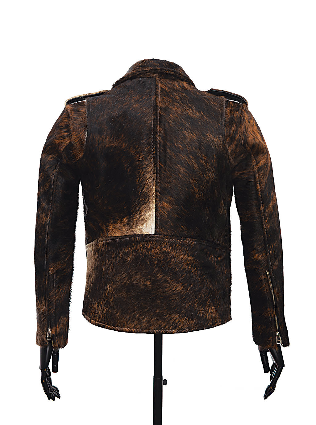 Chaqueta de Cuero pelo Bison LCHL77