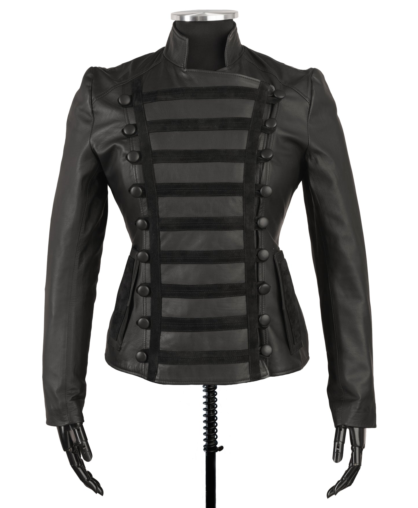 Chaqueta de Cuero Becerro Napoleón W11 Marca La Chaqueteria