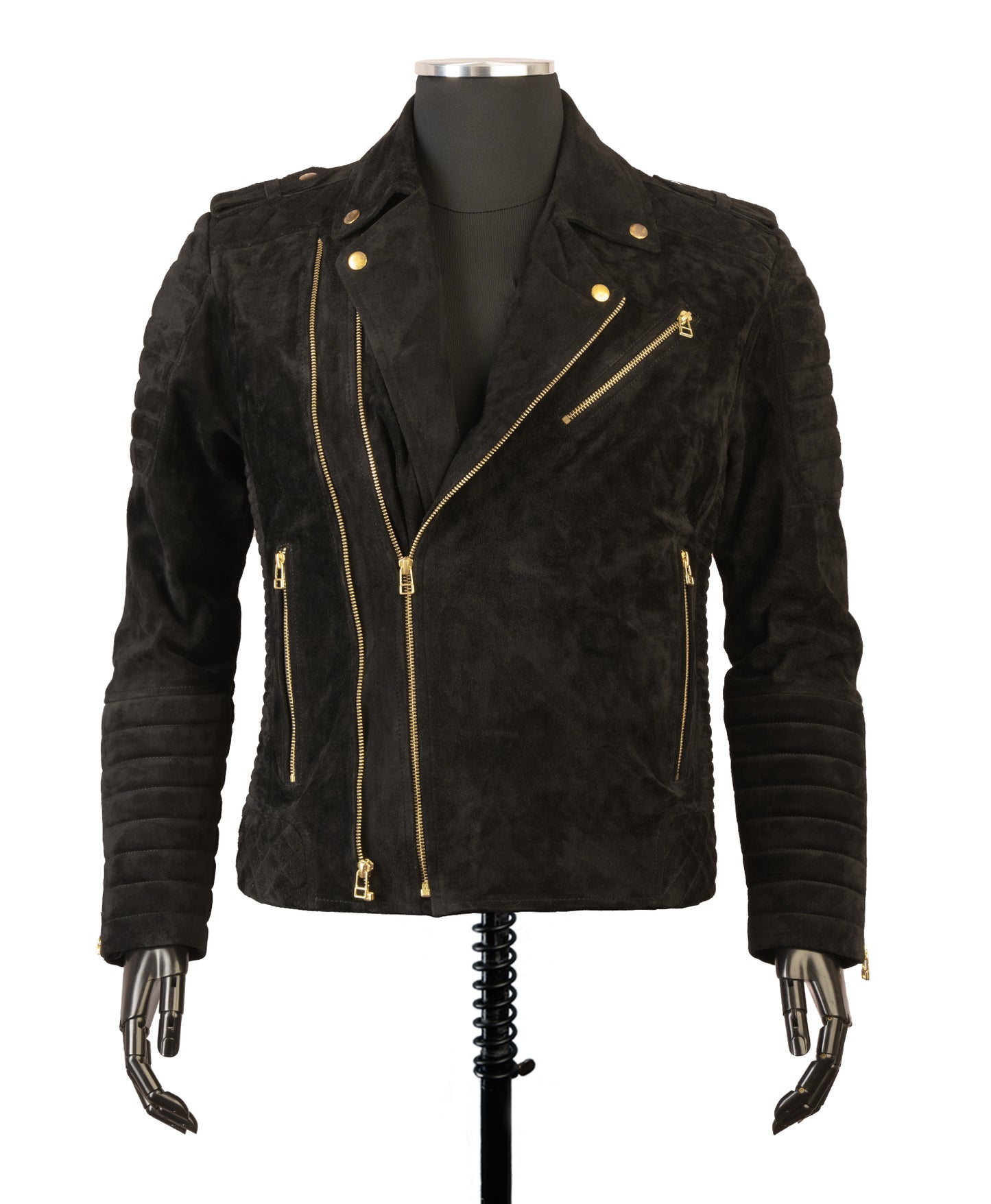 Chaqueta en Gamuza Negro Blug 2.0