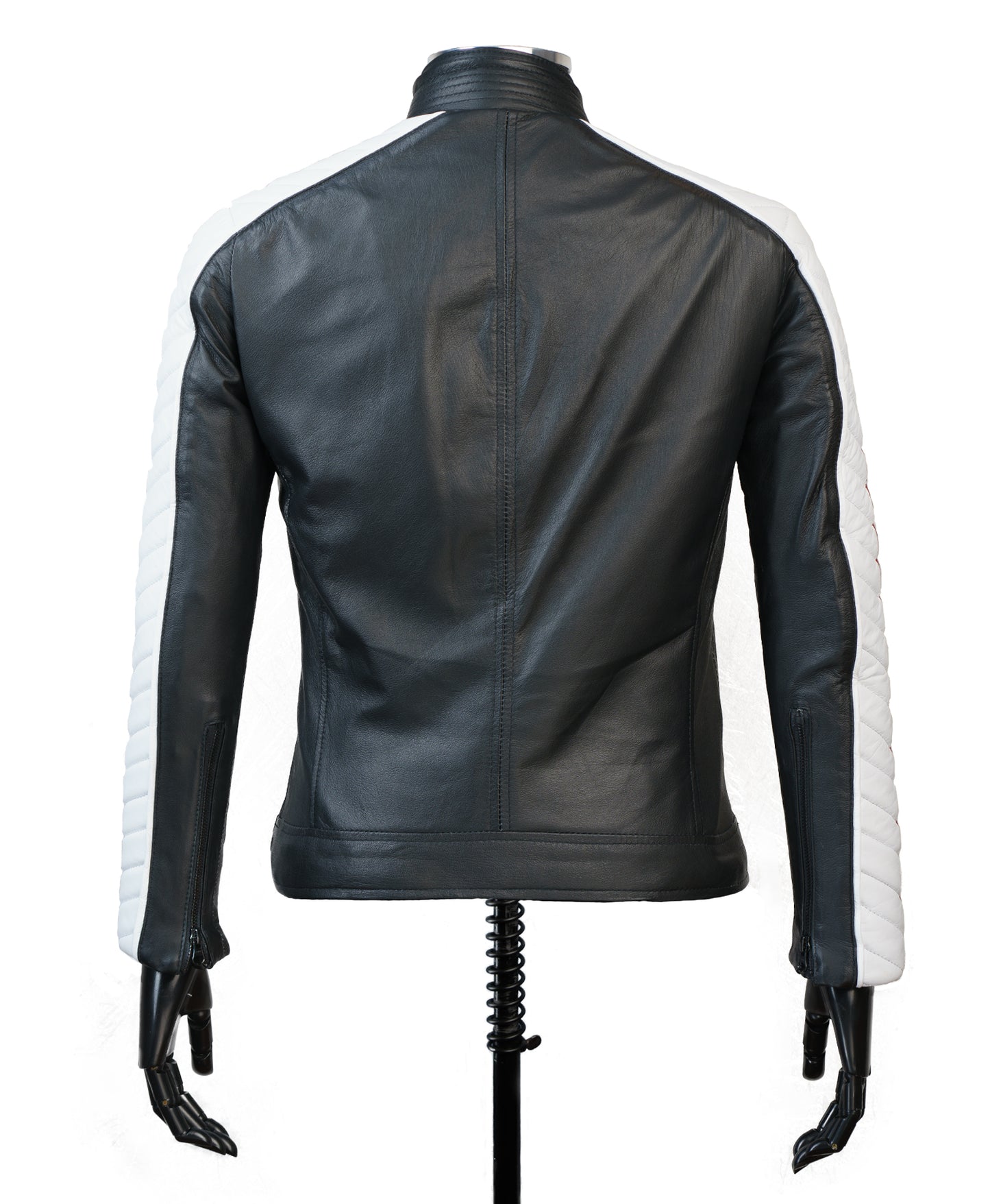 Chaqueta en Cuero Negro LCHL171 Marca La Chaqueteria
