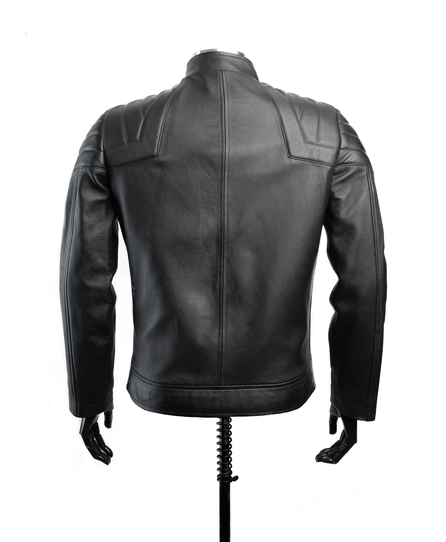 Chaqueta en Cuero Negro LCHL164 Marca La Chaqueteria
