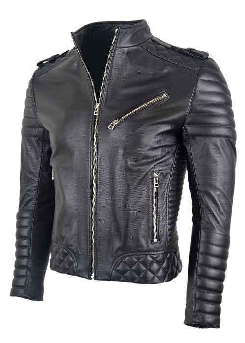 Chaqueta en Cuero Negro Orli 1.0