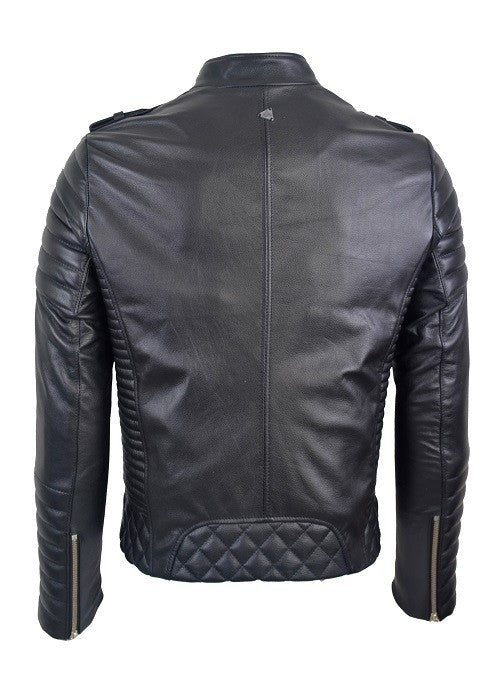 Chaqueta en Cuero Negro Orli 1.0