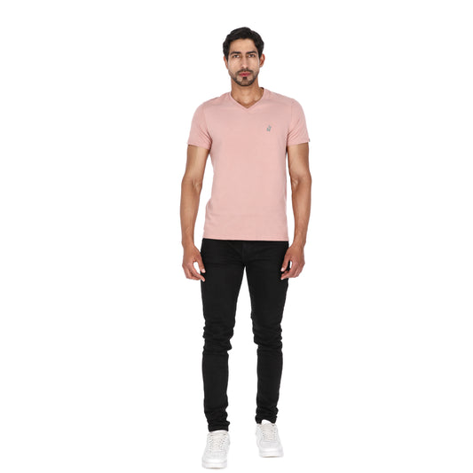 Camiseta paralela slimfit palo de rosa