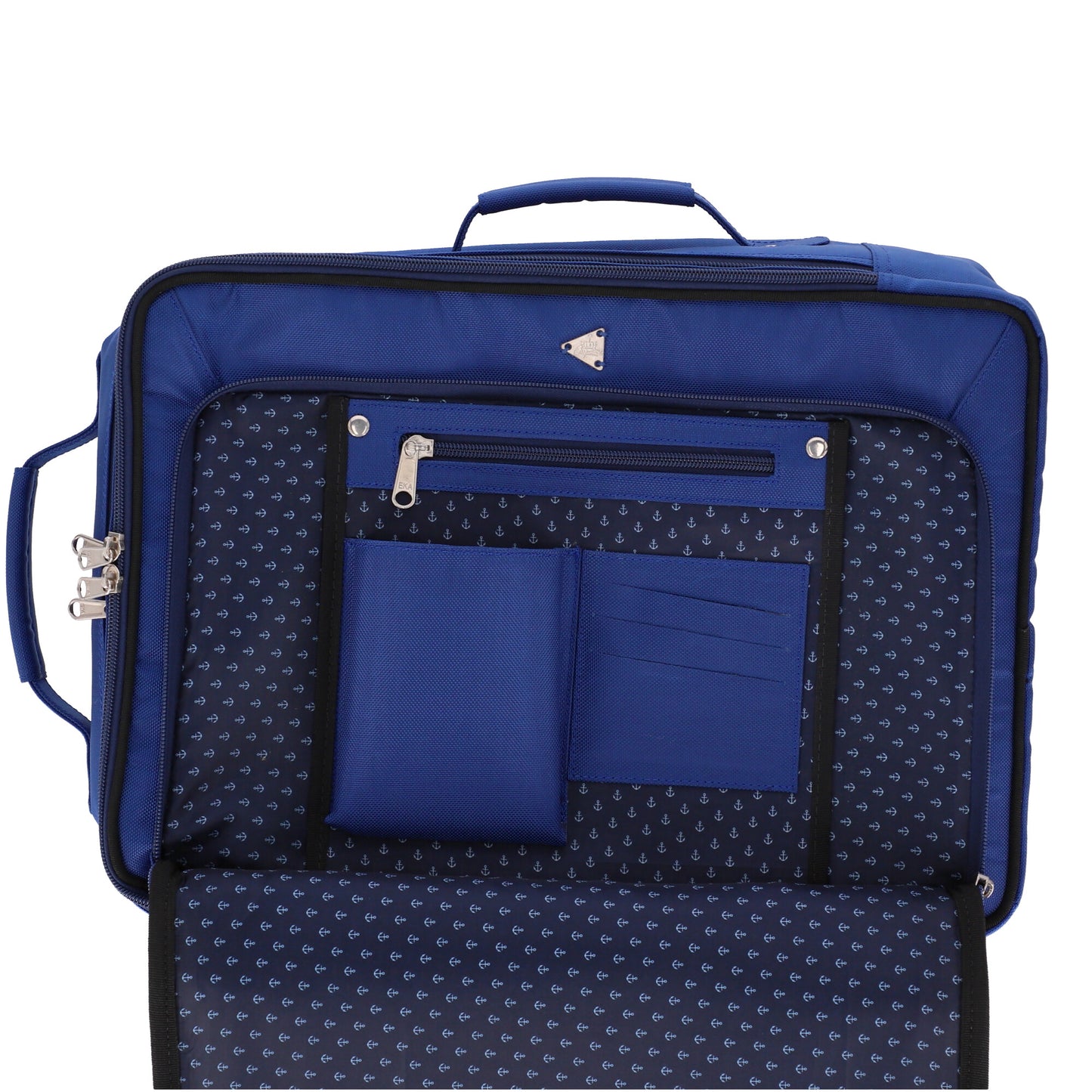 Morral Viajero Azul en Lona