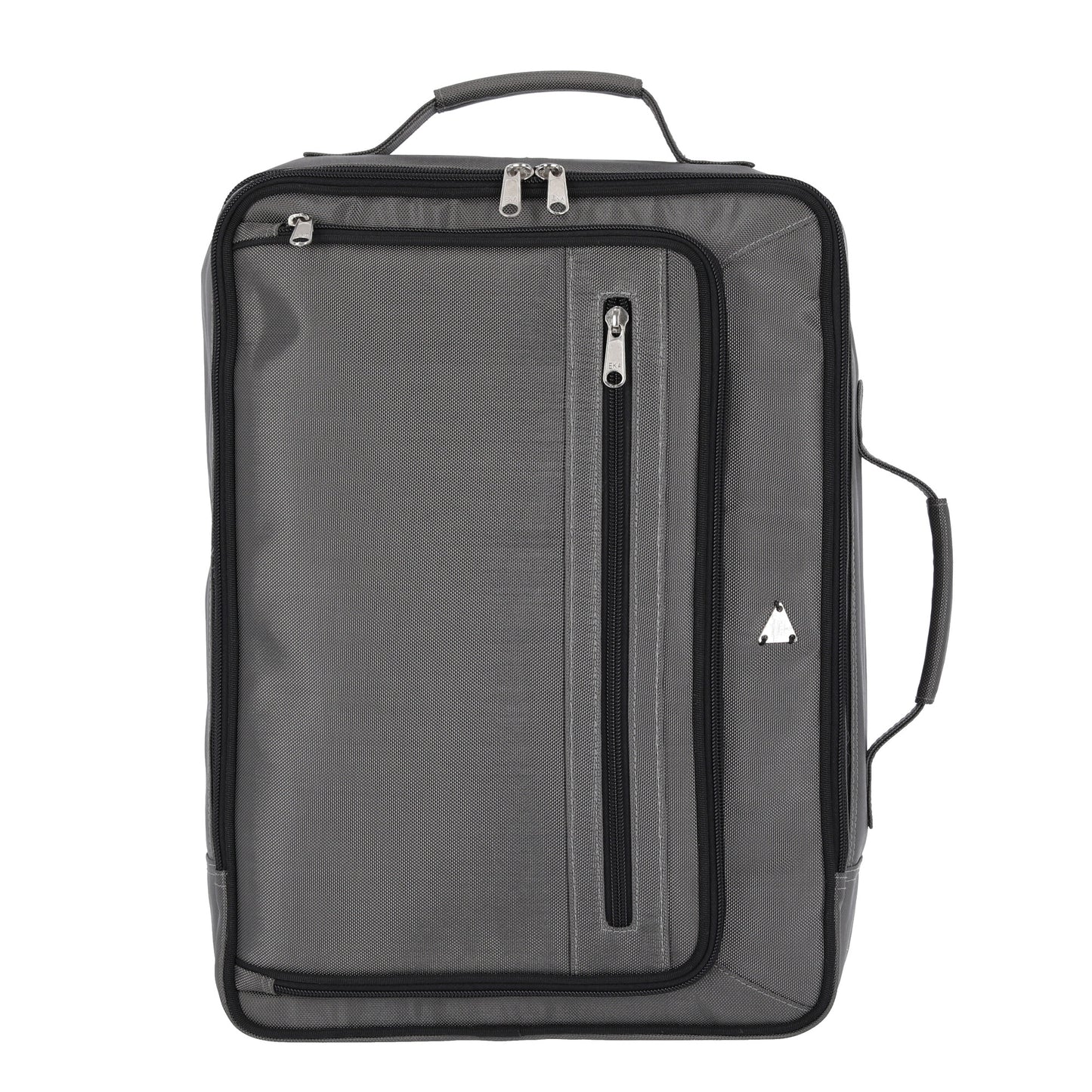 Morral Viajero Gris en Lona