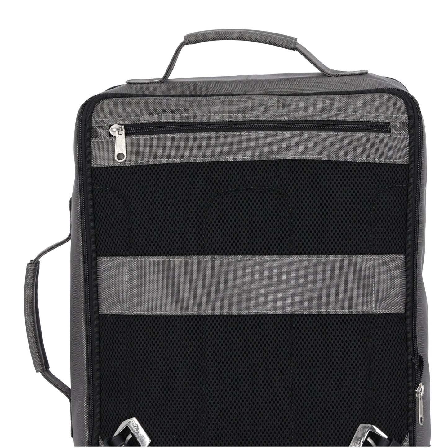Morral Viajero Gris en Lona