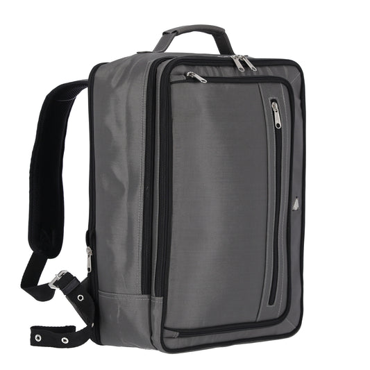 Morral Viajero Gris en Lona