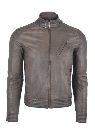 Chaqueta En Cuero Mani LCHL01