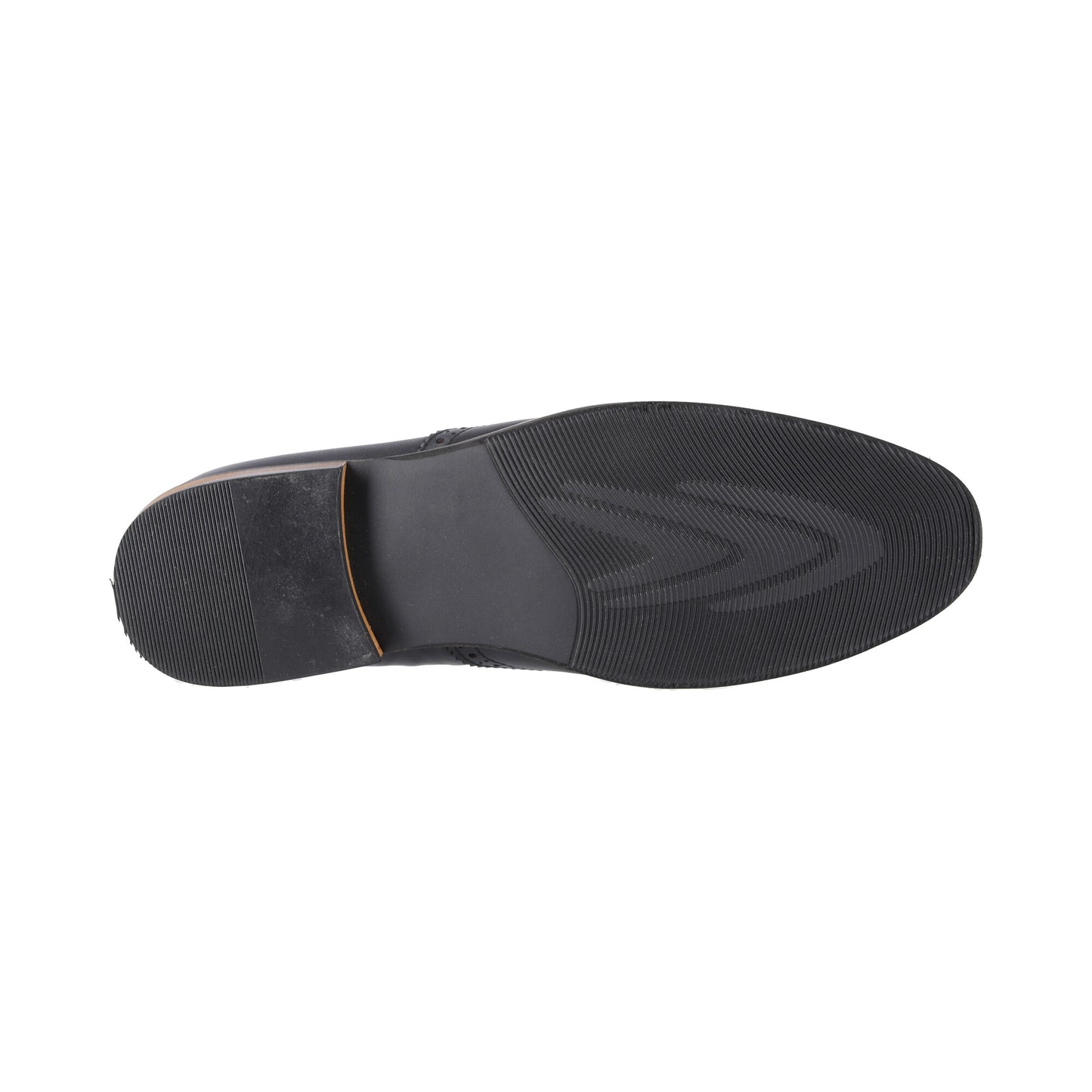 Zapato en Cuero Negro Mocasín Lchz05