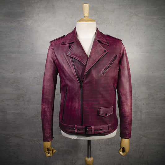 Delantero - Biker hombre Bison vino tinto