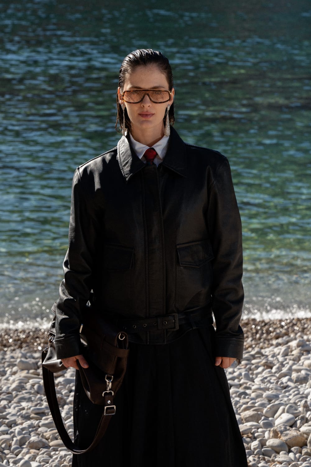 Chaqueta de Cuero Larisa