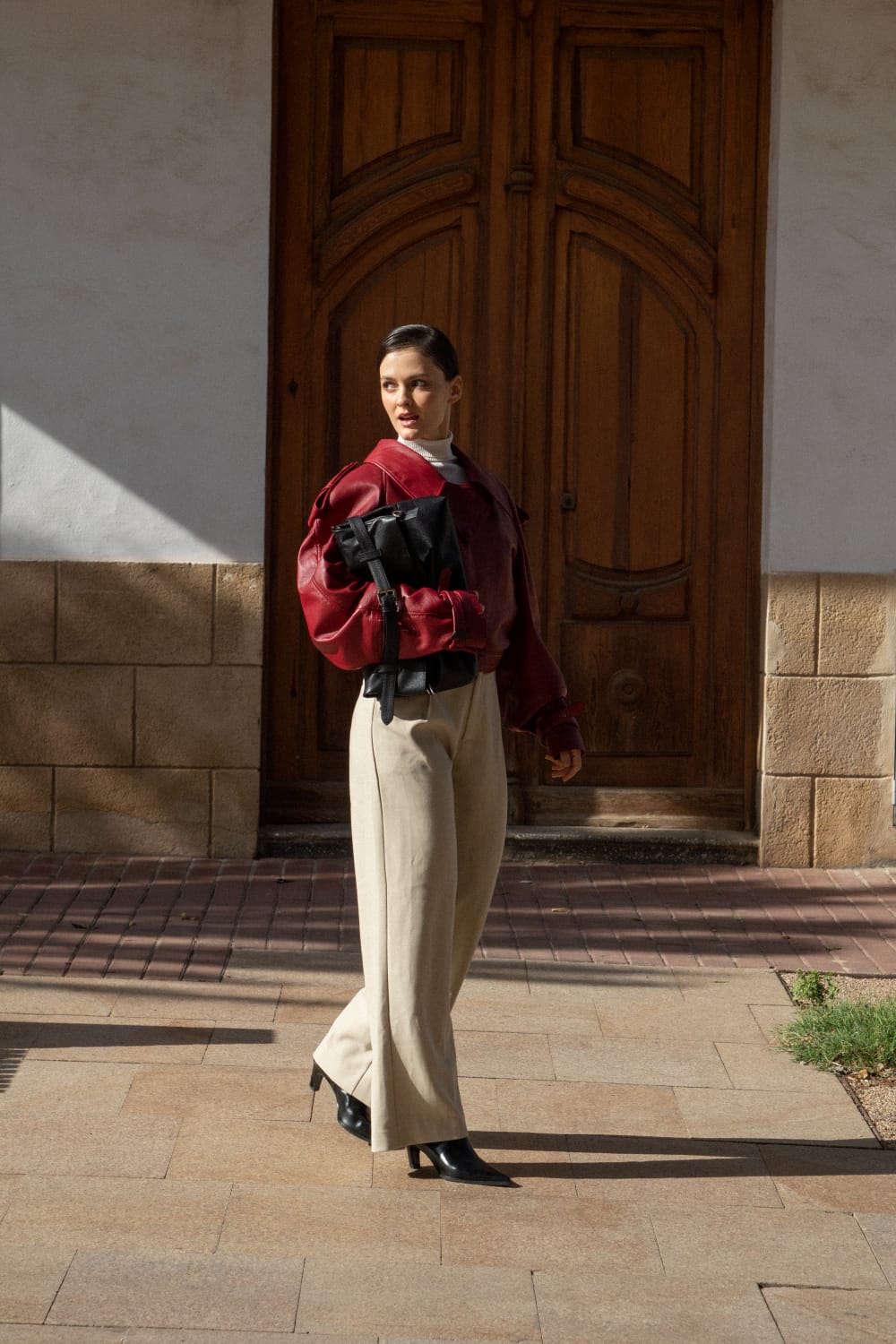 Chaqueta de Cuero Mila