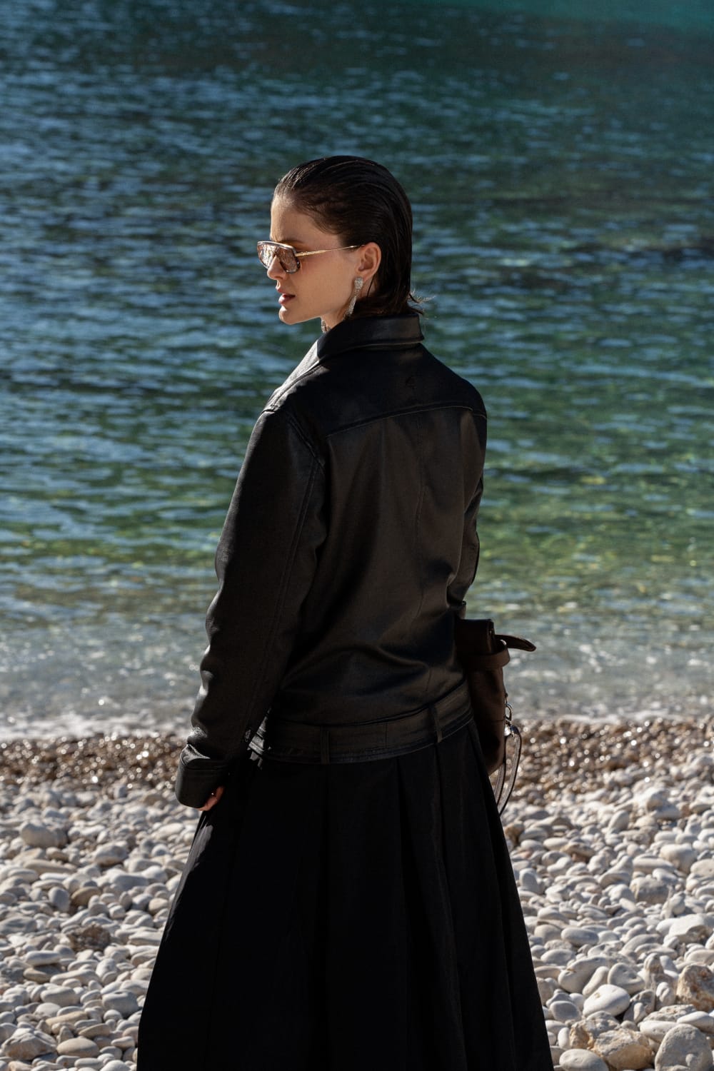 Chaqueta de Cuero Larisa