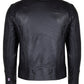 Chaqueta en Cuero Negro Argon