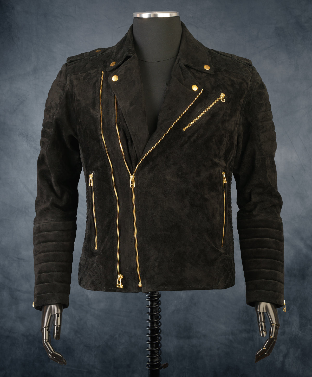 Chaqueta de Gamuza Negro Blug 2.0