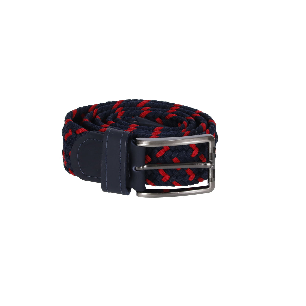 Cinturón Trenzado Rojo y Azul Ref 08 Marca La Chaqueteria