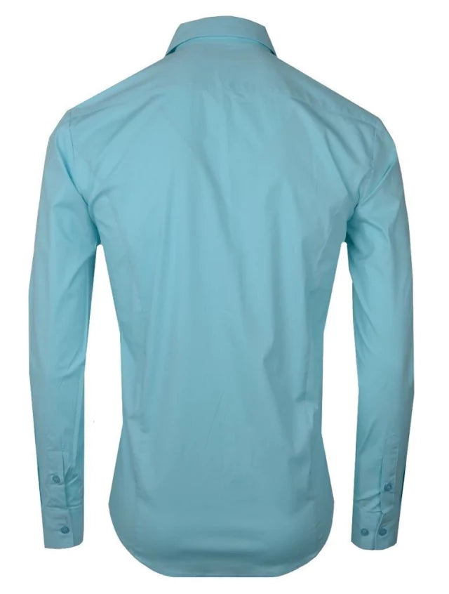 CAMISA ALGODON SLIM FIT LCC103 MENTA