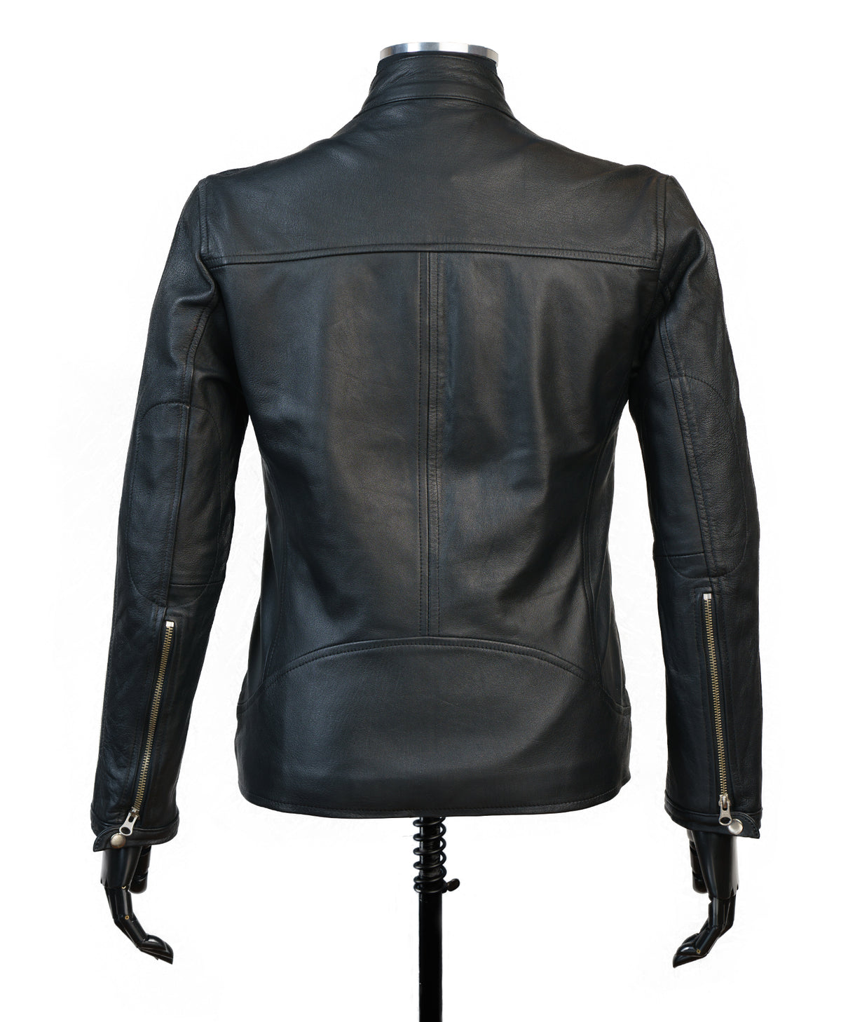 Chaqueta de Cuero Negro LCHL103