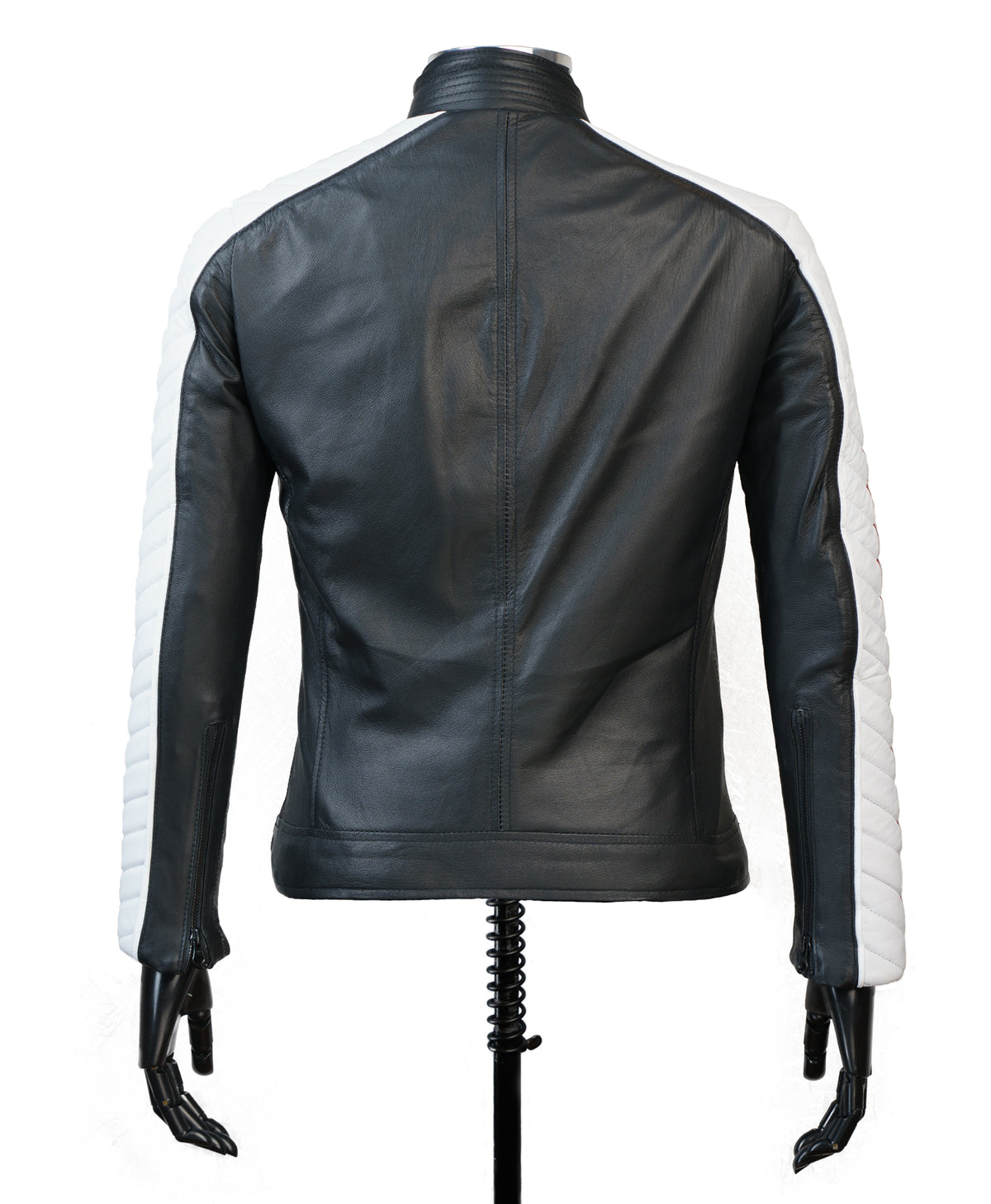 Chaqueta de Cuero Negro LCHL171 Marca La Chaqueteria