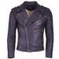 Chaqueta en Cuero Negro LCHL87