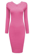 Vestido LCHWD01 Fucsia