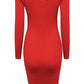 Vestido LCHWD01 Rojo