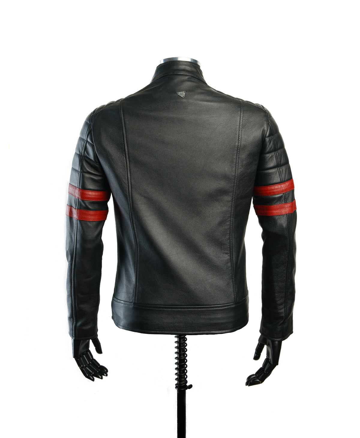 Chaqueta de Cuero Negro LCHL163 La Chaqueteria