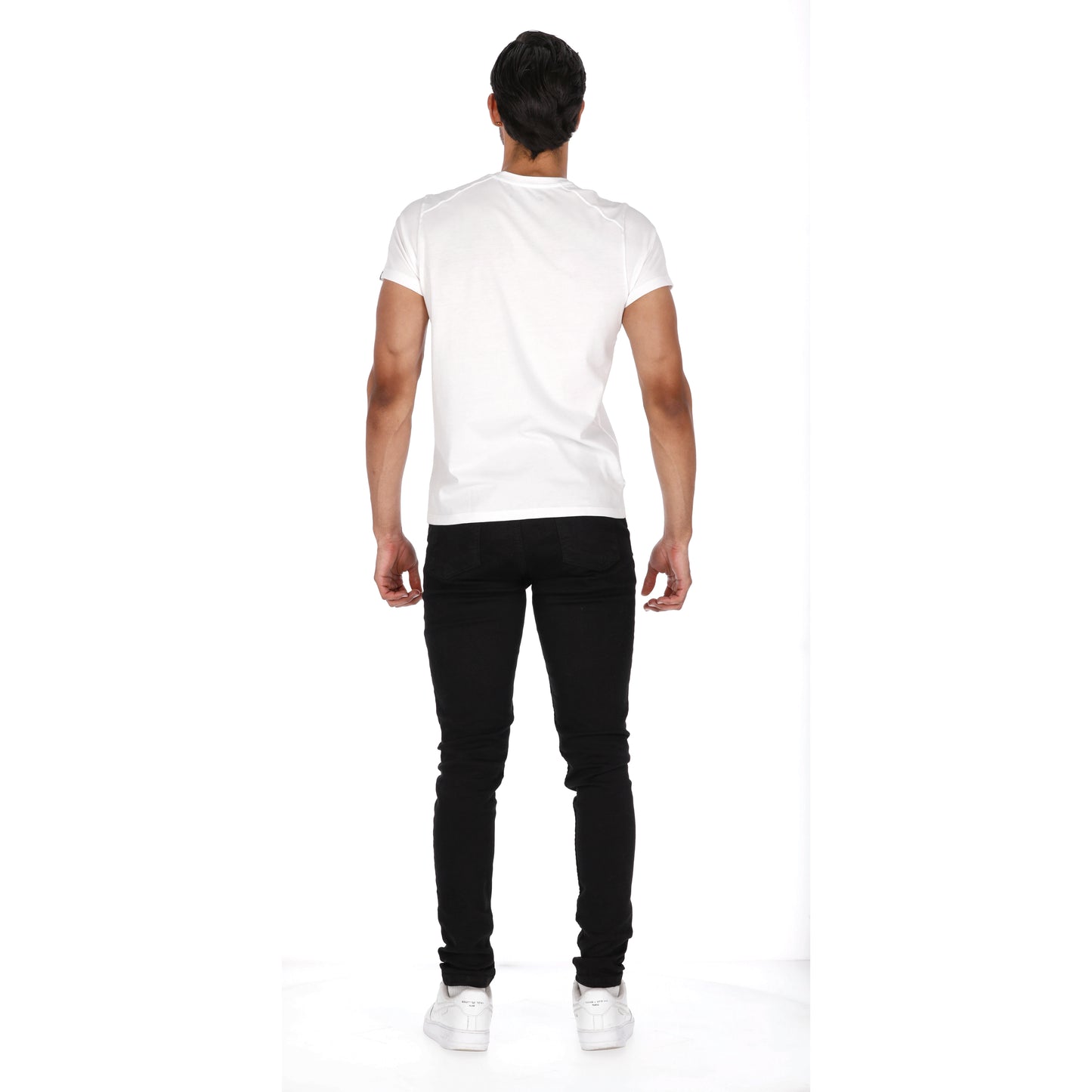 Camiseta Paralela Slimfit Blanca Marca La Chaqueteria