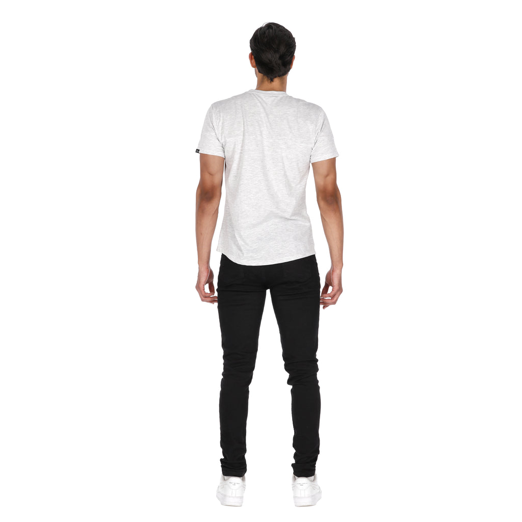 Camiseta Paralela Slimfit Gris Marca La Chaqueteria