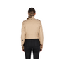 Chaqueta en Cuero Beige Charlotte