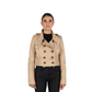 Chaqueta en Cuero Beige Charlotte