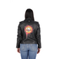 Chaqueta en Cuero Negro Guns´N Roses W48