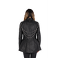 Chaqueta en Cuero Negro W53