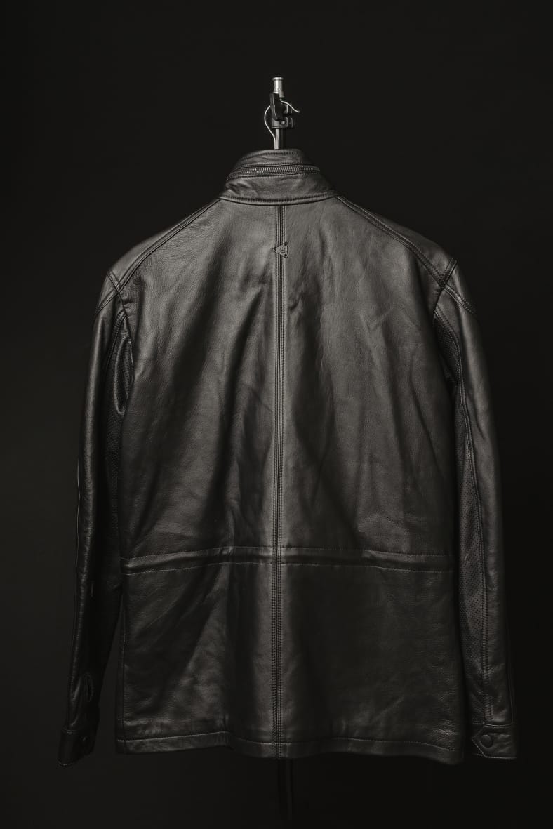 Chaqueta de Cuero Negro Fiyag Floki Marca La Chaqueteria