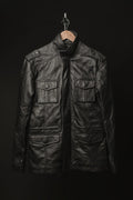 Chaqueta de Cuero Negro Fiyag Floki Marca La Chaqueteria