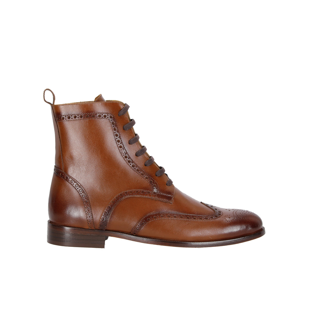 Botas en Cuero Rushbell Honey