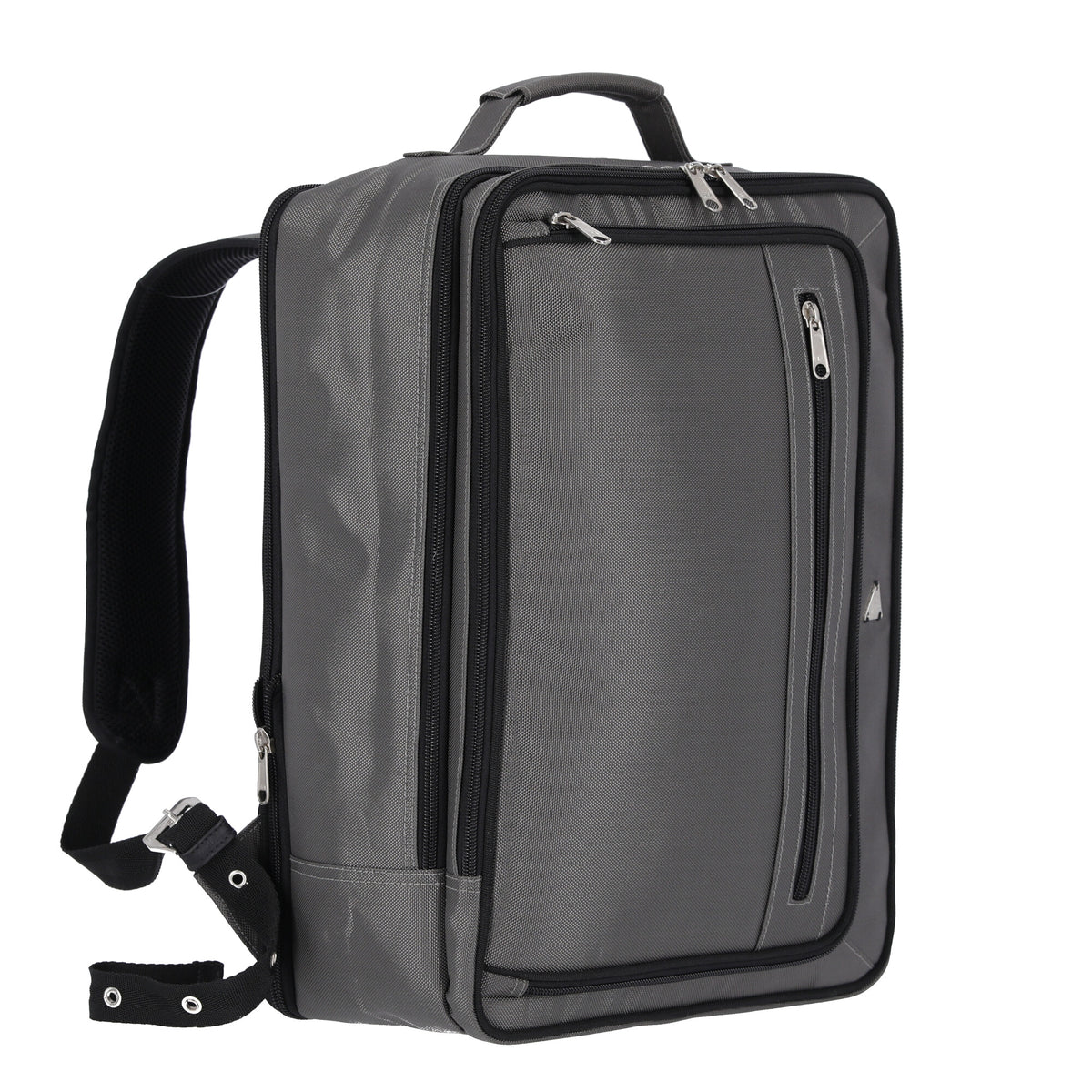 Morral Viajero Gris en Lona