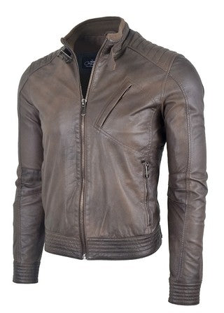 Chaqueta de Cuero Mani LCHL01
