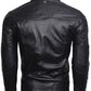 Chaqueta en Cuero Negro LCHL26