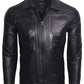 Chaqueta en Cuero Negro LCHL26