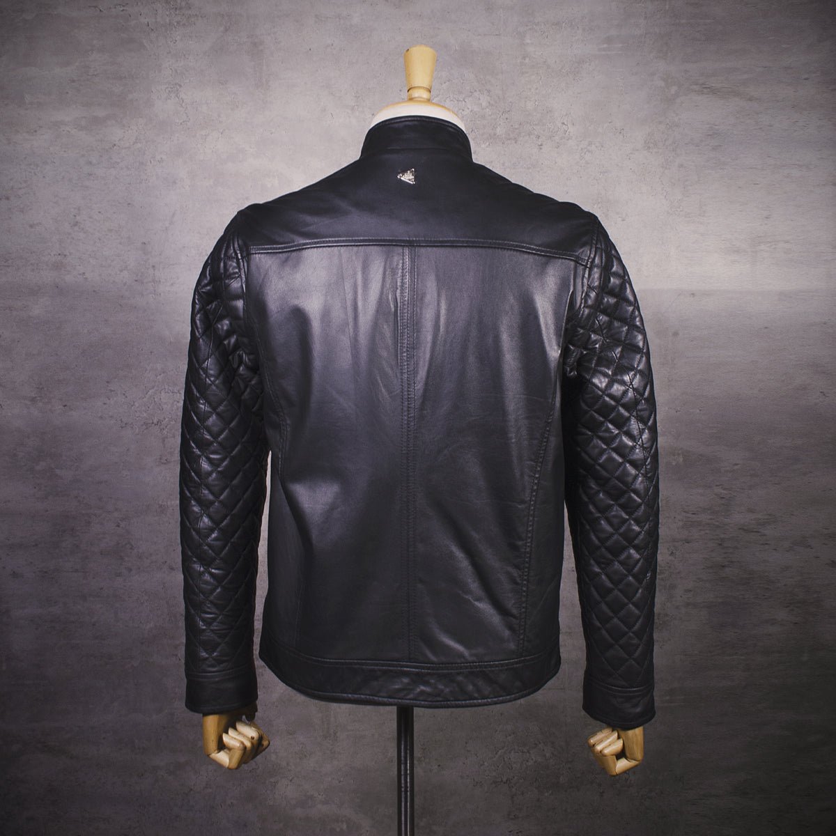 Chaqueta de Cuero Negro LCHL93