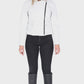 Chaqueta en Cuero Blanco W18